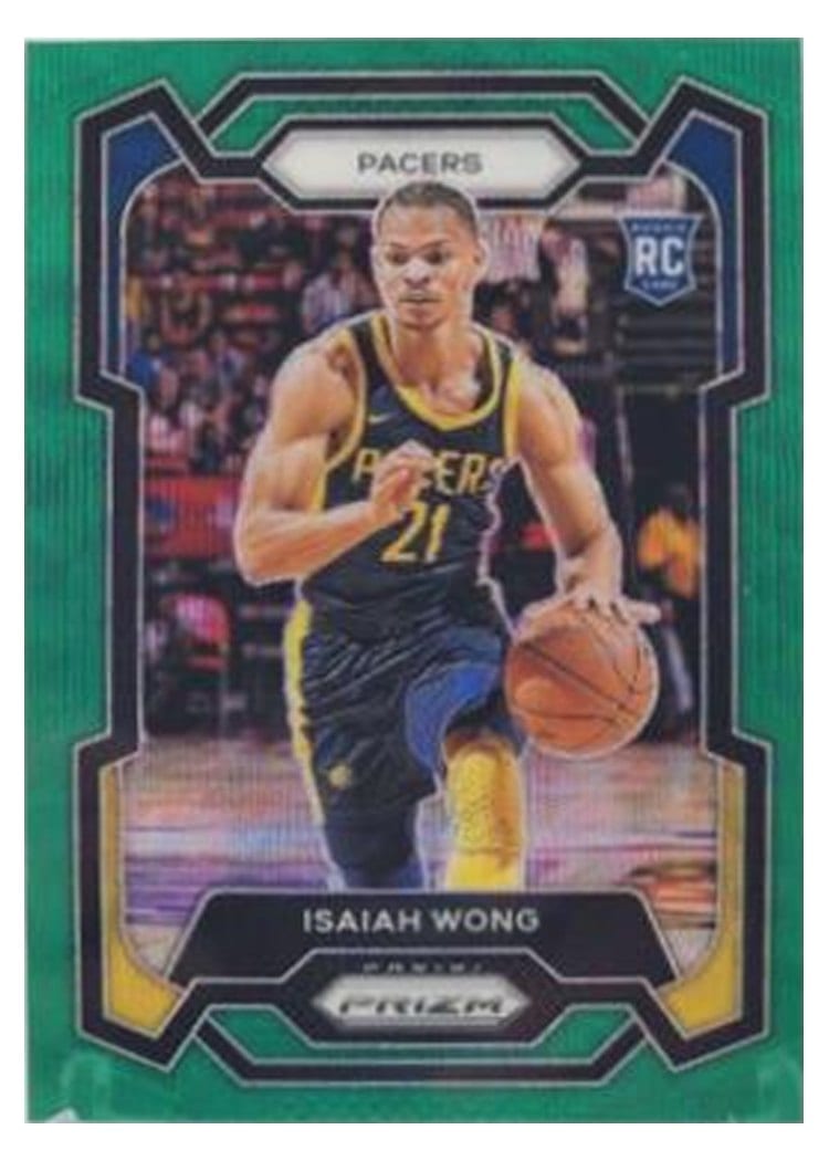 2023-24 Panini Prizm Base Set Isaiah Wong #154 card