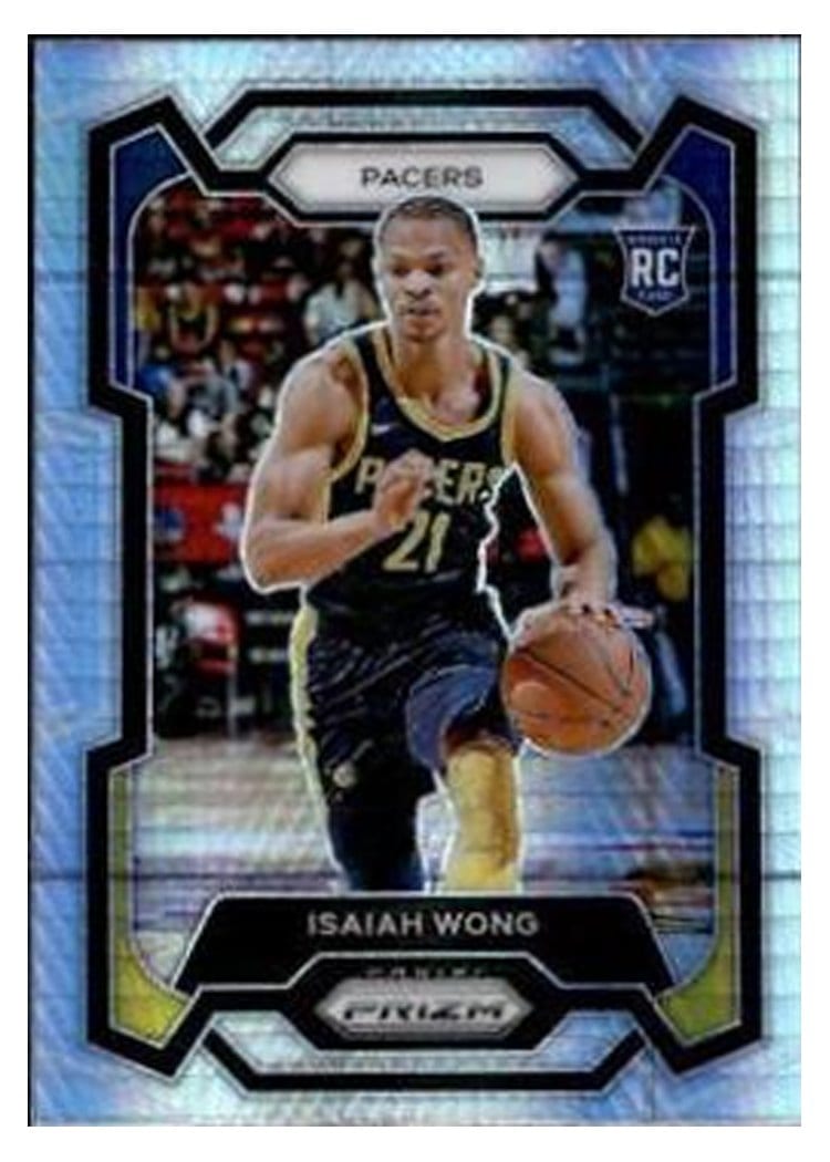2023-24 Panini Prizm Base Set Isaiah Wong #154 card