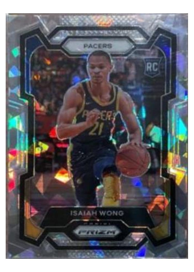 2023-24 Panini Prizm Base Set Isaiah Wong #154 card