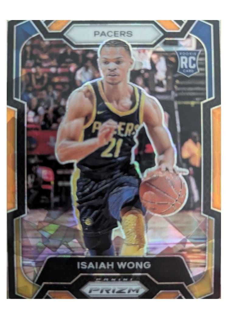 2023-24 Panini Prizm Base Set Isaiah Wong #154 card