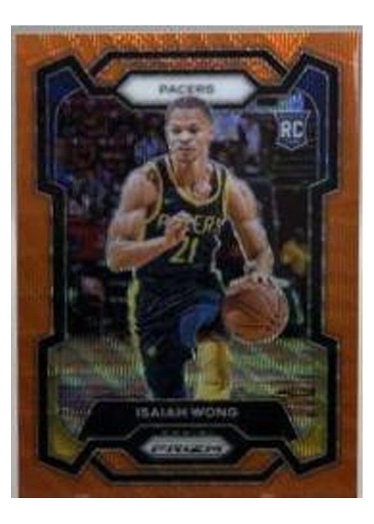 2023-24 Panini Prizm Base Set Isaiah Wong #154 card