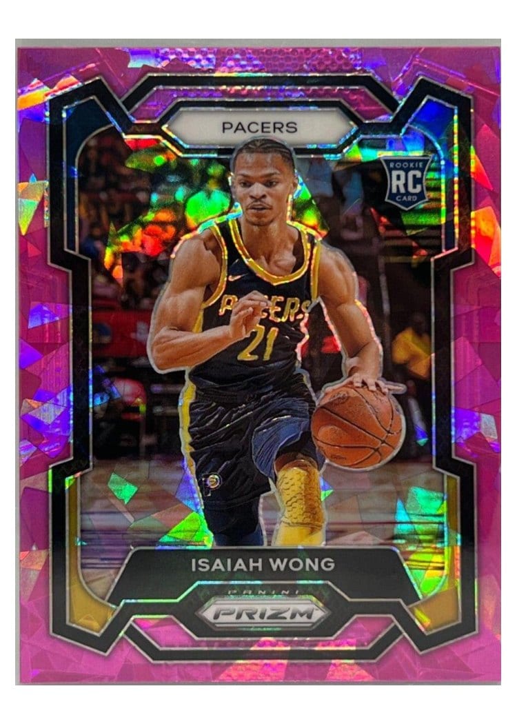 2023-24 Panini Prizm Base Set Isaiah Wong #154 card