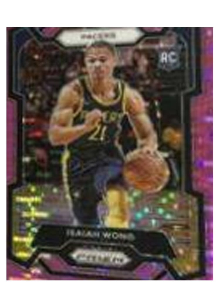 2023-24 Panini Prizm Base Set Isaiah Wong #154 card