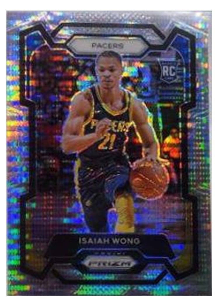 2023-24 Panini Prizm Base Set Isaiah Wong #154 card