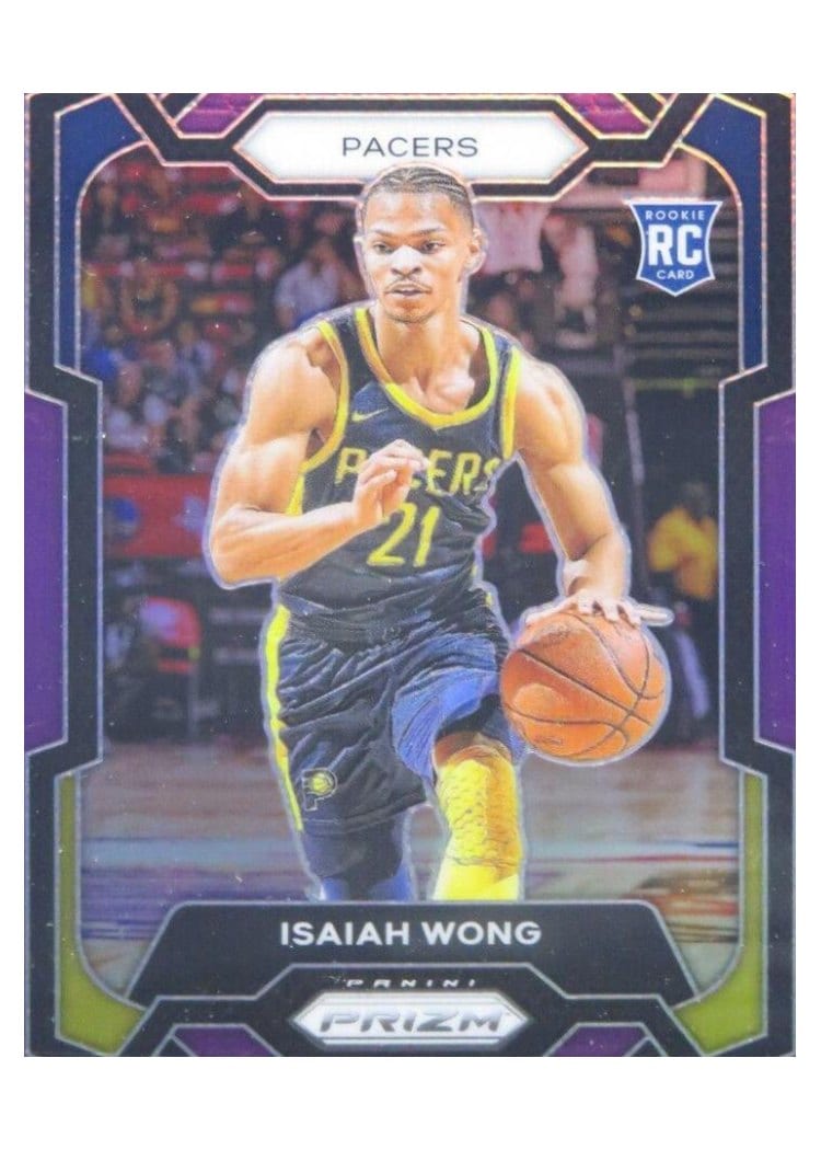 2023-24 Panini Prizm Base Set Isaiah Wong #154 card