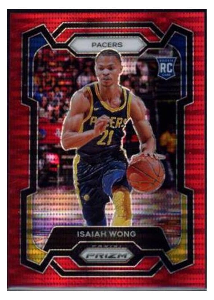 2023-24 Panini Prizm Base Set Isaiah Wong #154 card