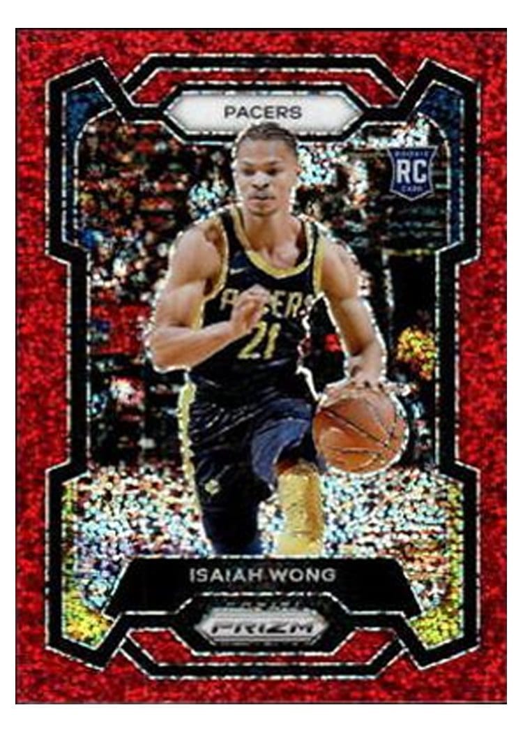 2023-24 Panini Prizm Base Set Isaiah Wong #154 card