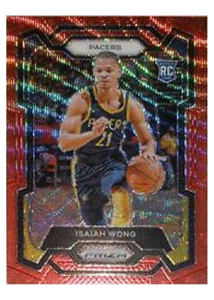 2023-24 Panini Prizm Base Set Isaiah Wong #154 card
