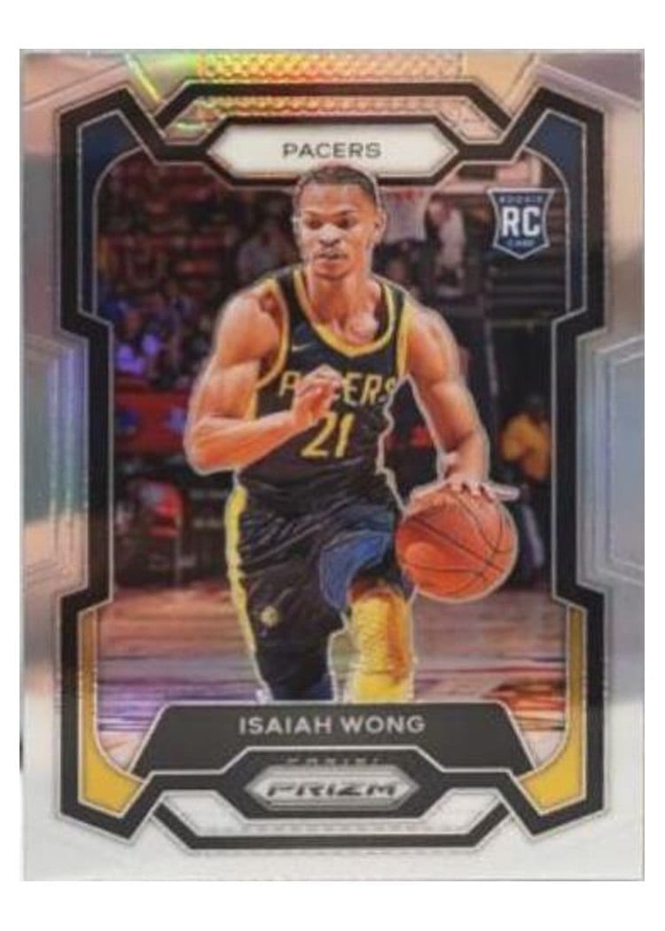 2023-24 Panini Prizm Base Set Isaiah Wong #154 card