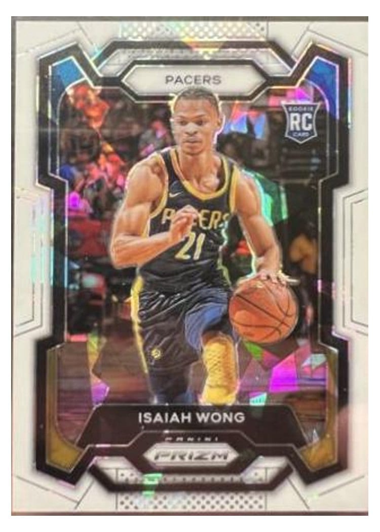 2023-24 Panini Prizm Base Set Isaiah Wong #154 card