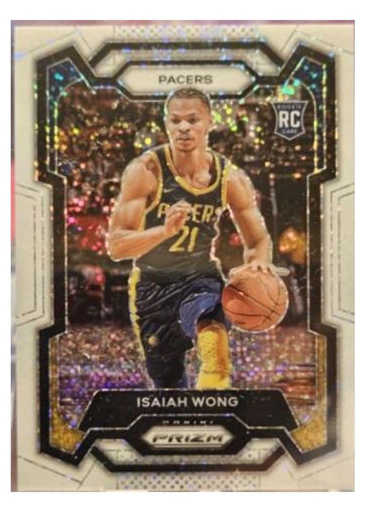 2023-24 Panini Prizm Base Set Isaiah Wong #154 card
