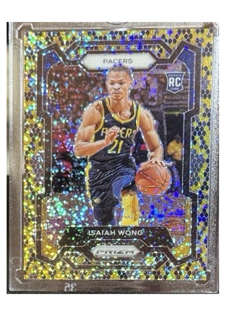 2023-24 Panini Prizm Base Set Isaiah Wong #154 card