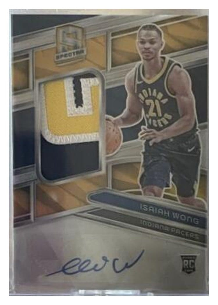 2023-24 Panini Spectra Base Set Isaiah Wong #240 card