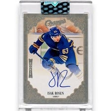 2023-24 Upper Deck Clear Cut Champs Autos Isak Rosen #C-IR card