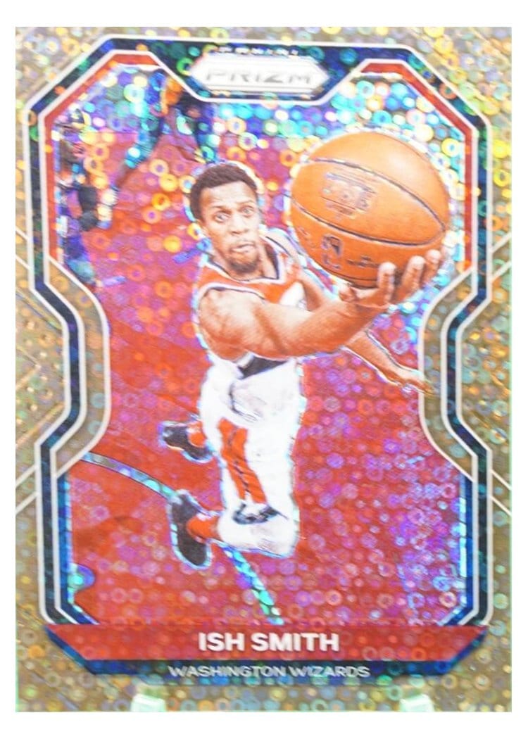 2020-21 Panini Prizm Base Set Ish Smith Fast Break Bronze Prizm #37 card