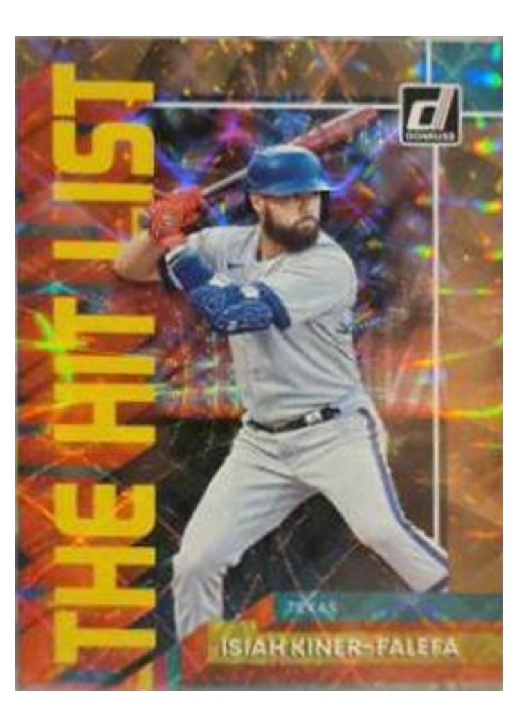 2022 Donruss The Hit List Isiah Kiner-Falefa #THL-9 card
