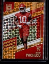 2022 Panini Donruss Elite Isiah Pacheco #183 card