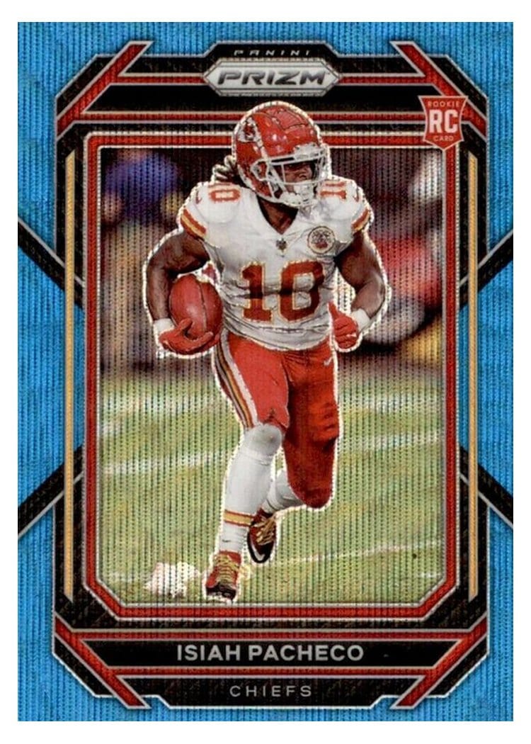 2022 Panini Prizm Isiah Pacheco #352 card