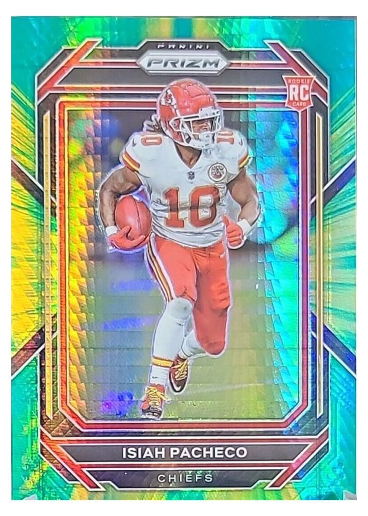 2022 Panini Prizm Isiah Pacheco #352 card