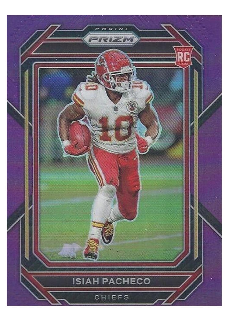 2022 Panini Prizm Isiah Pacheco #352 card