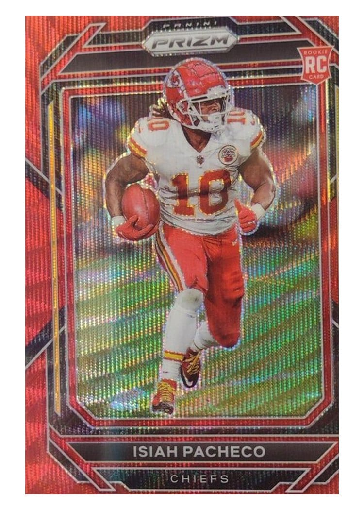 2022 Panini Prizm Isiah Pacheco #352 card