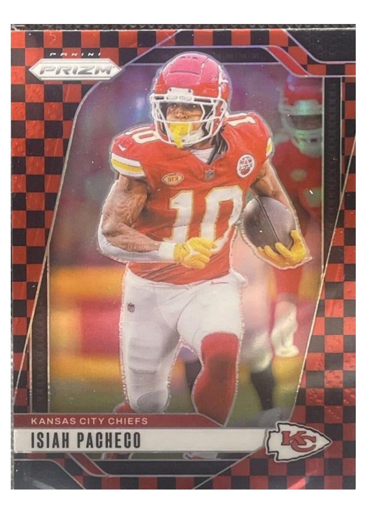 2024 Panini Prizm Base Set Isiah Pacheco #139 card