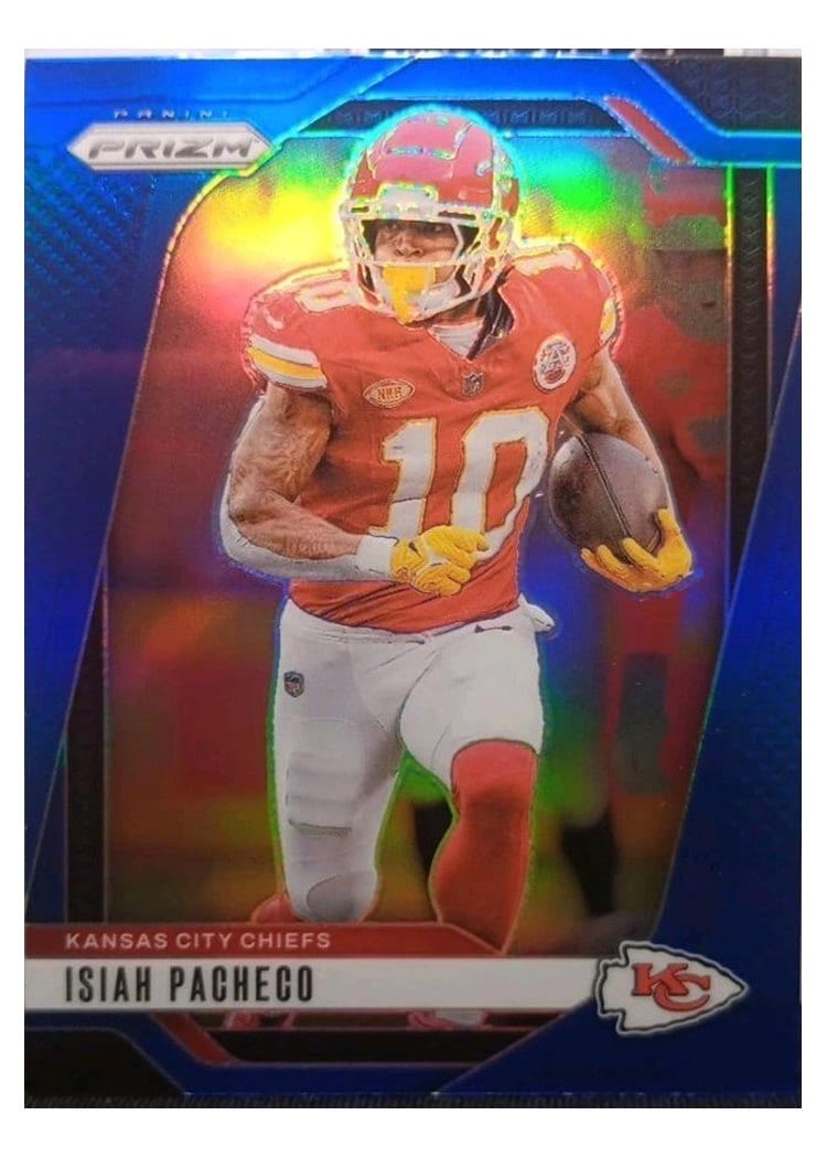 2024 Panini Prizm Base Set Isiah Pacheco #139 card