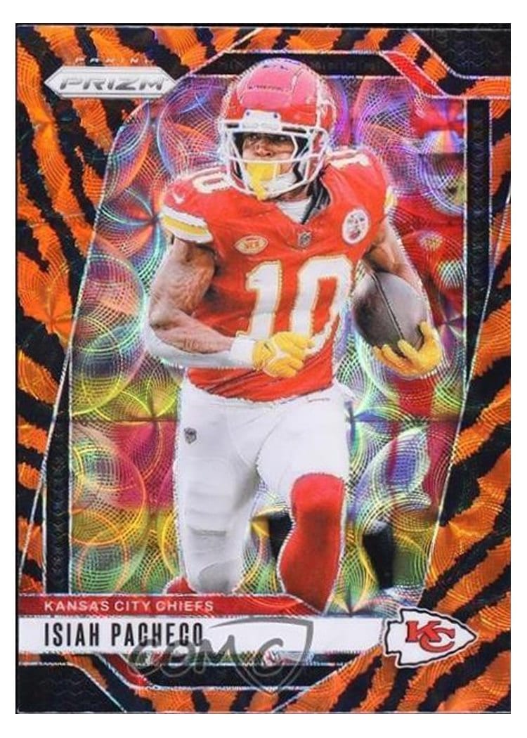 2024 Panini Prizm Base Set Isiah Pacheco #139 card