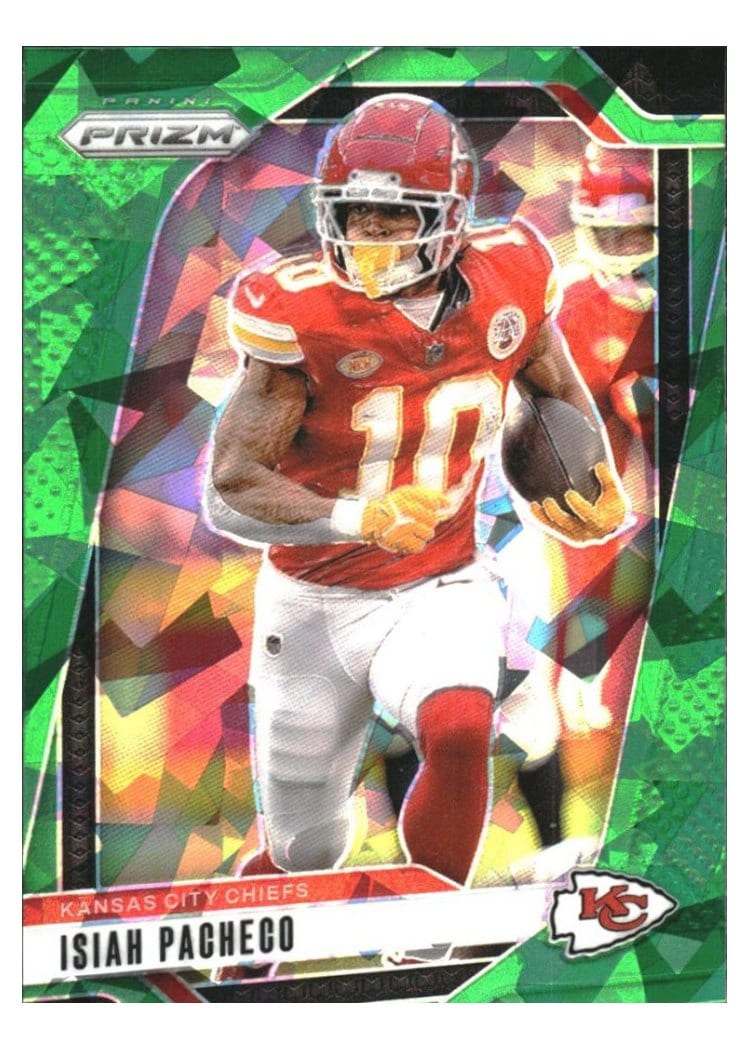 2024 Panini Prizm Base Set Isiah Pacheco #139 card