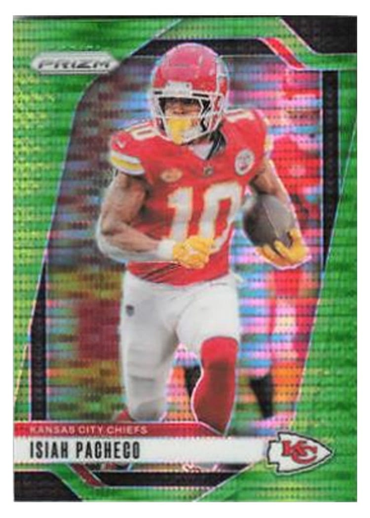 2024 Panini Prizm Base Set Isiah Pacheco #139 card