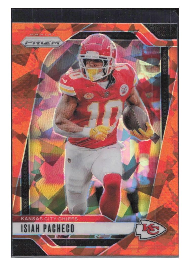 2024 Panini Prizm Base Set Isiah Pacheco #139 card