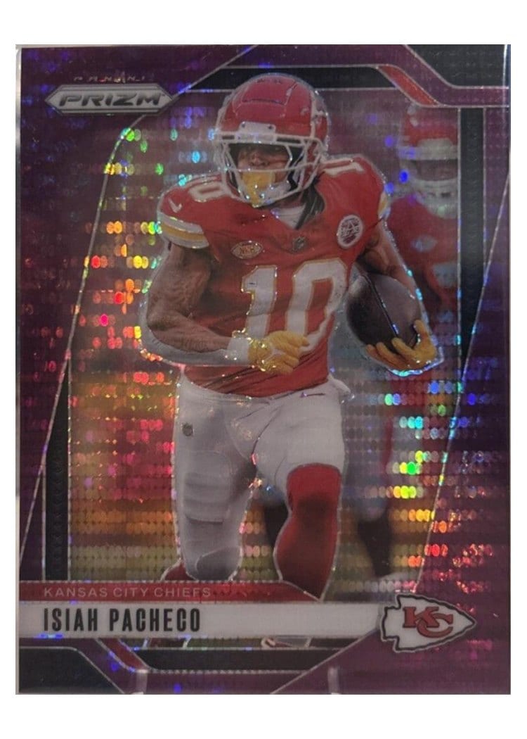 2024 Panini Prizm Base Set Isiah Pacheco #139 card