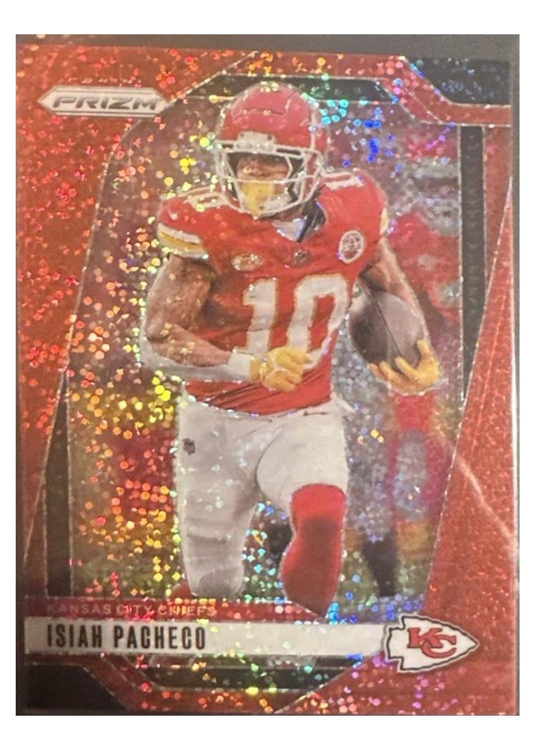 2024 Panini Prizm Base Set Isiah Pacheco #139 card
