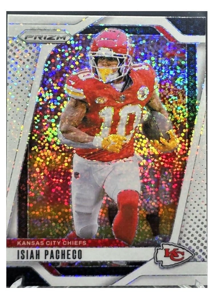 2024 Panini Prizm Base Set Isiah Pacheco #139 card
