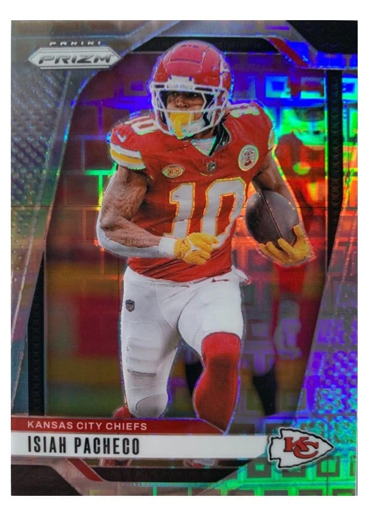 2024 Panini Prizm Base Set Isiah Pacheco #139 card