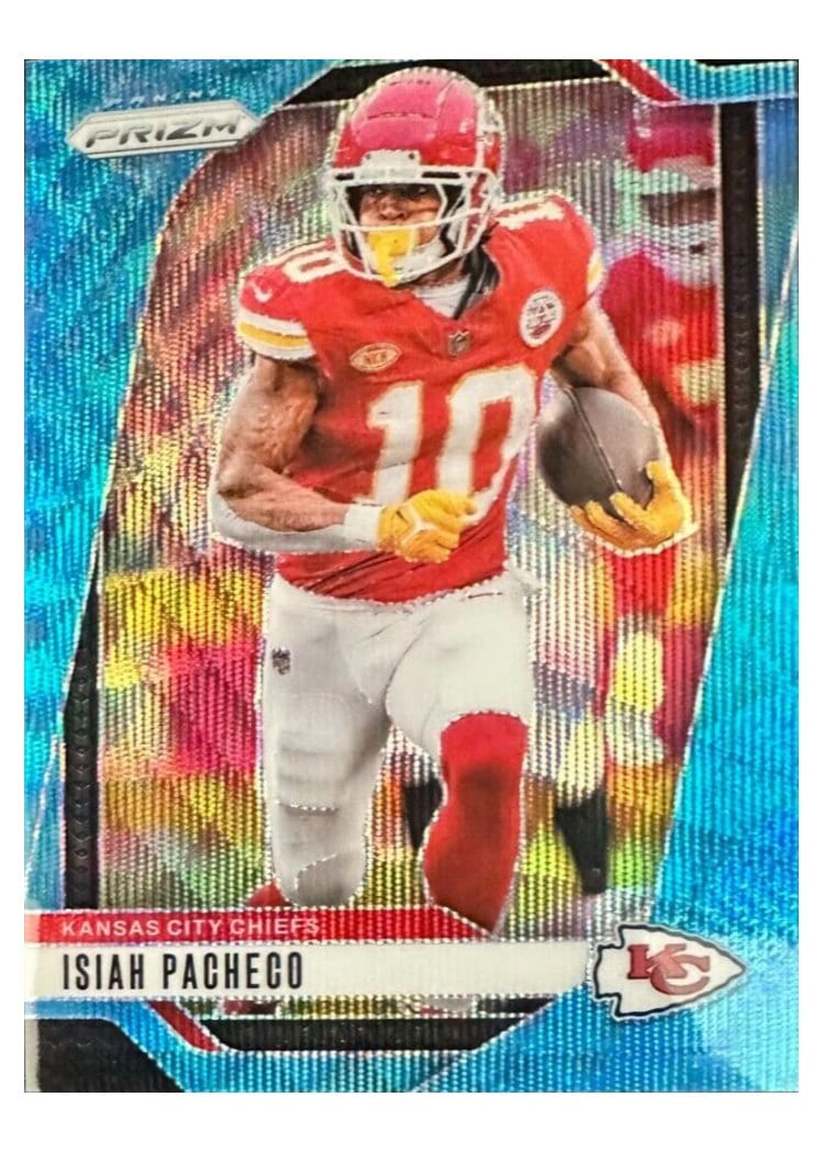 2024 Panini Prizm Base Set Isiah Pacheco #139 card