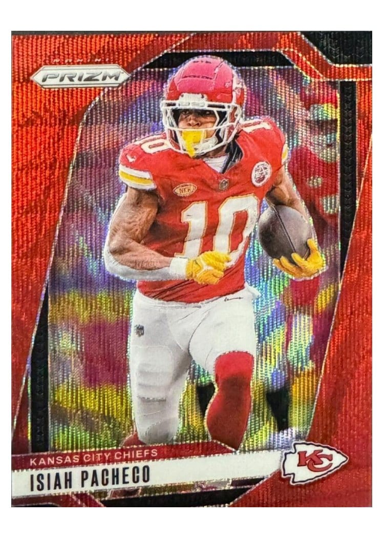 2024 Panini Prizm Base Set Isiah Pacheco #139 card