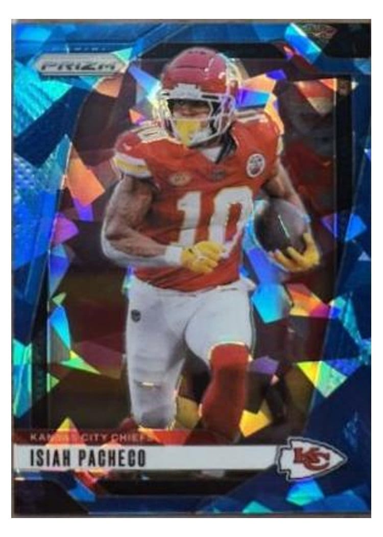 2024 Panini Prizm Base Set Isiah Pacheco #139 card