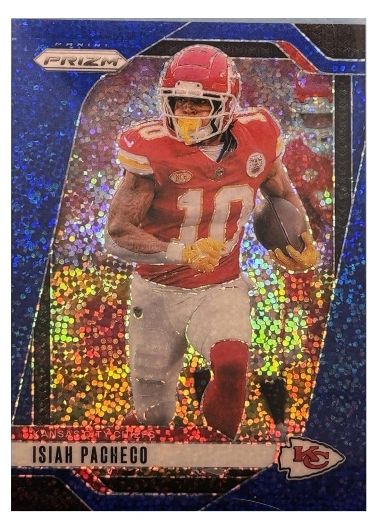 2024 Panini Prizm Base Set Isiah Pacheco #139 card