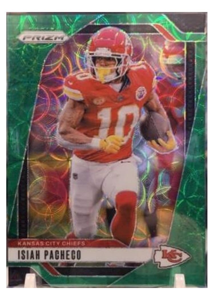 2024 Panini Prizm Base Set Isiah Pacheco #139 card