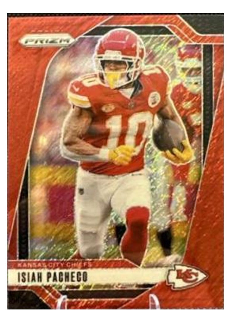 2024 Panini Prizm Base Set Isiah Pacheco #139 card