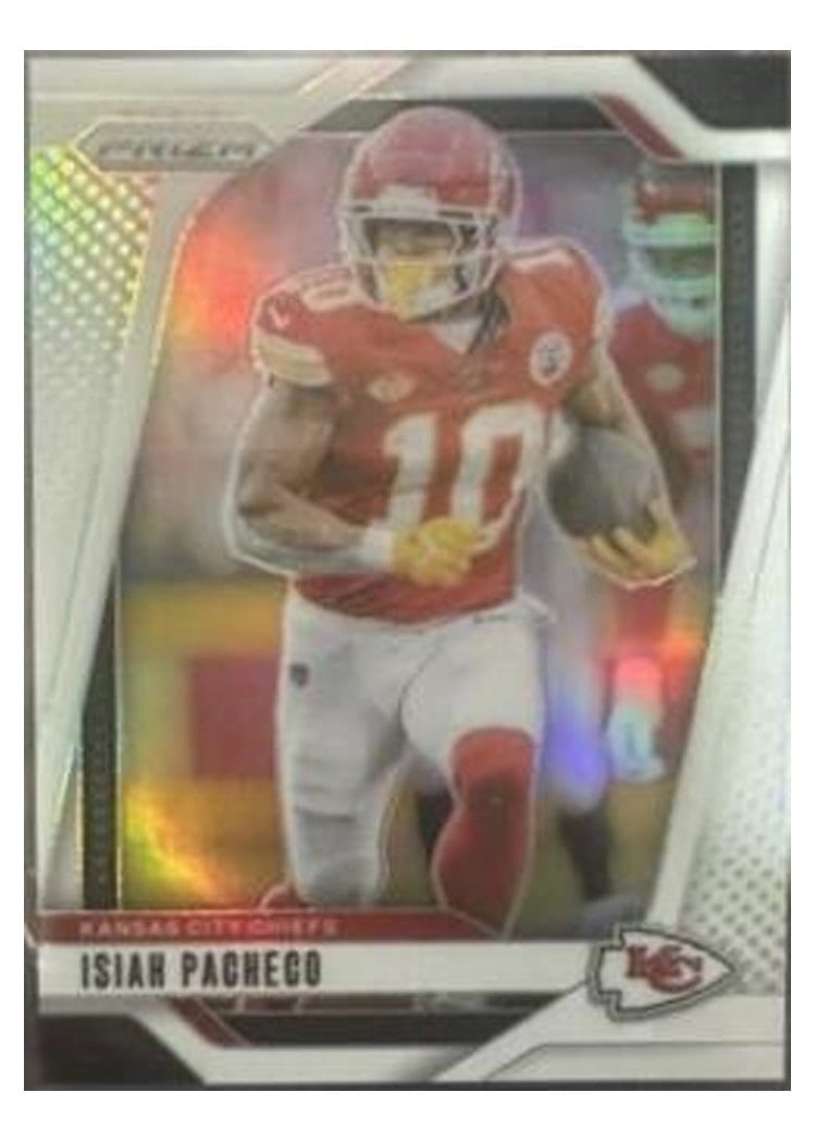 2024 Panini Prizm Base Set Isiah Pacheco #139 card