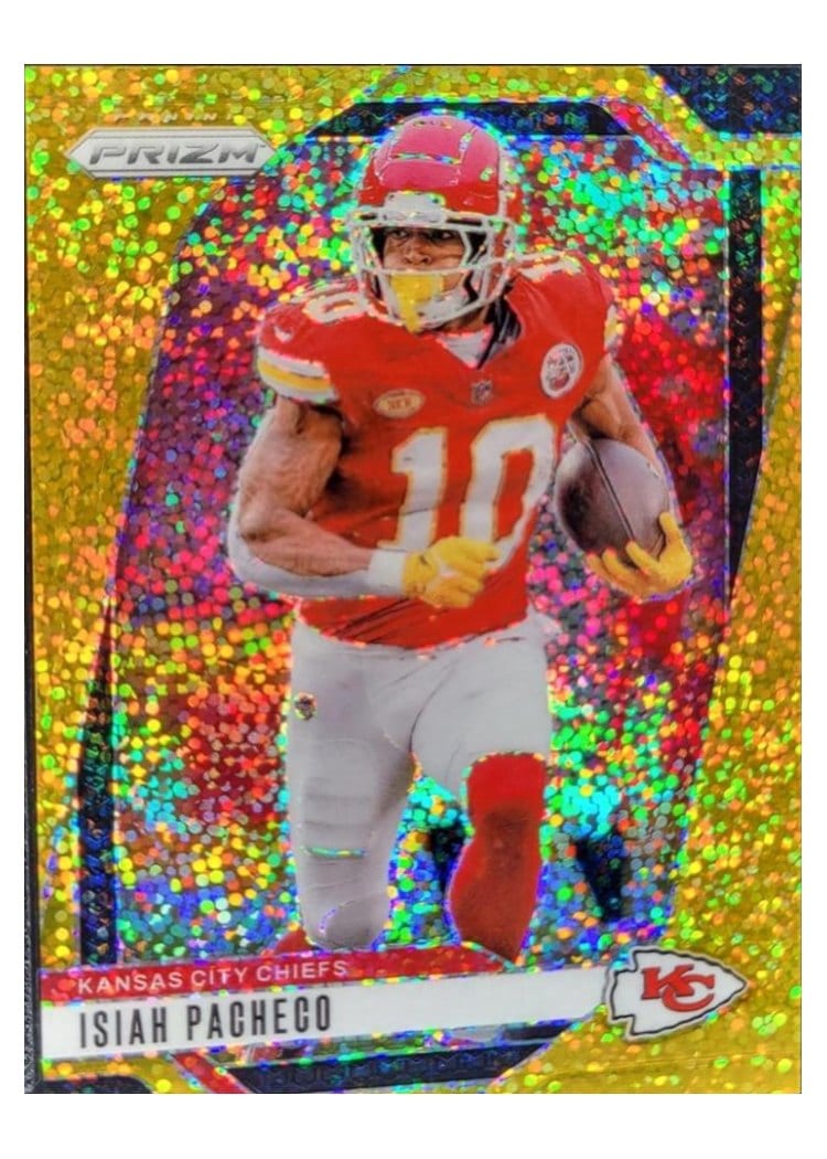 2024 Panini Prizm Base Set Isiah Pacheco #139 card