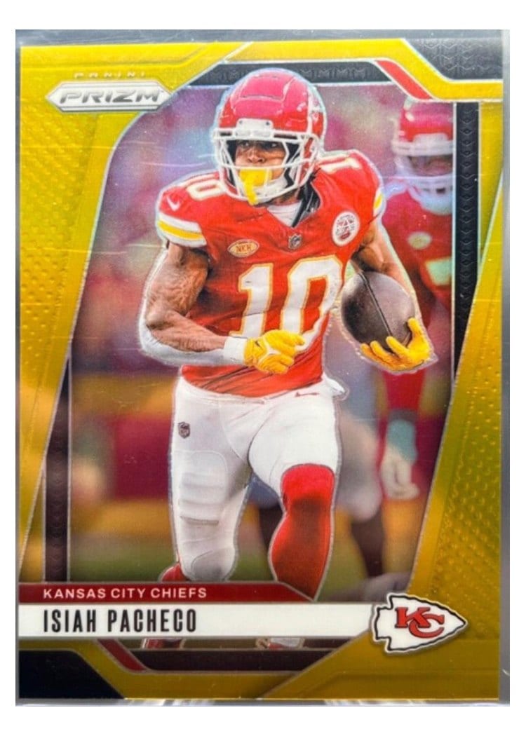 2024 Panini Prizm Base Set Isiah Pacheco #139 card