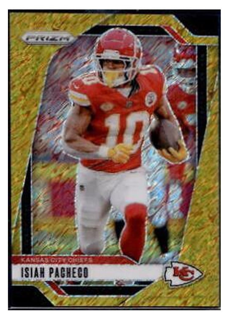 2024 Panini Prizm Base Set Isiah Pacheco #139 card