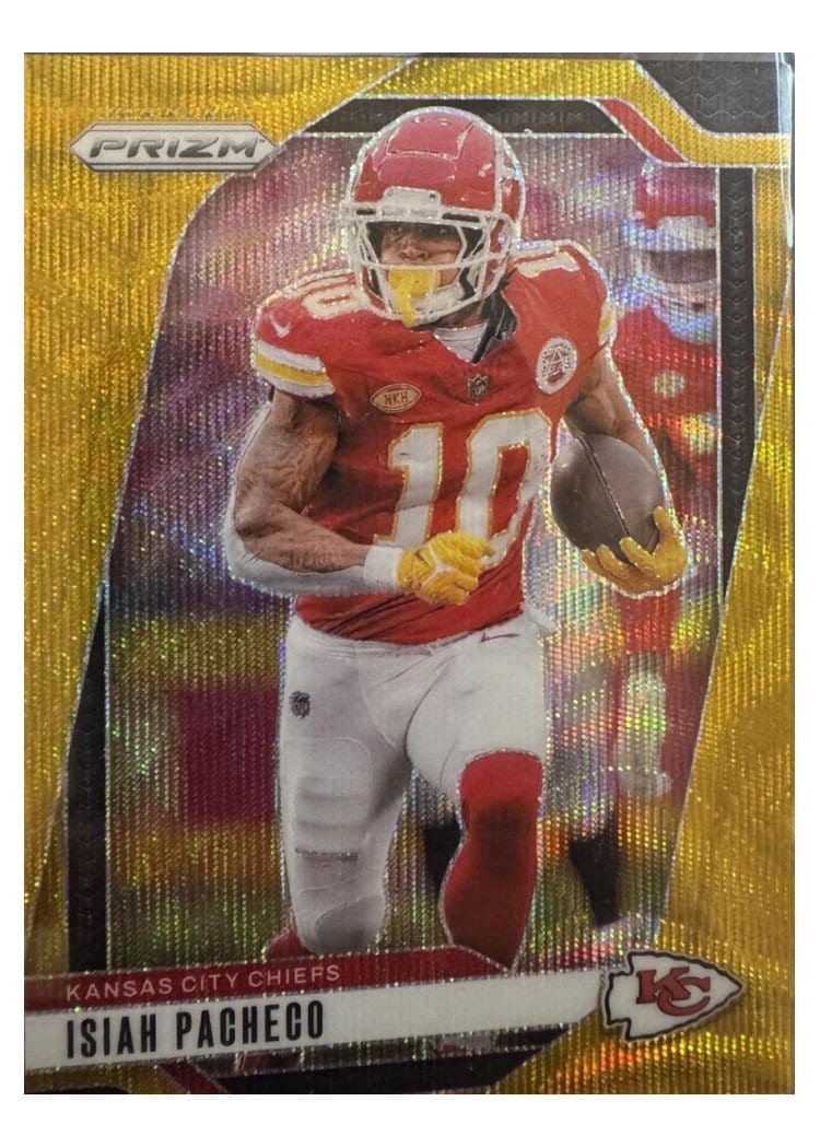 2024 Panini Prizm Base Set Isiah Pacheco #139 card