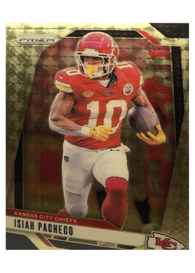 2024 Panini Prizm Base Set Isiah Pacheco #139 card