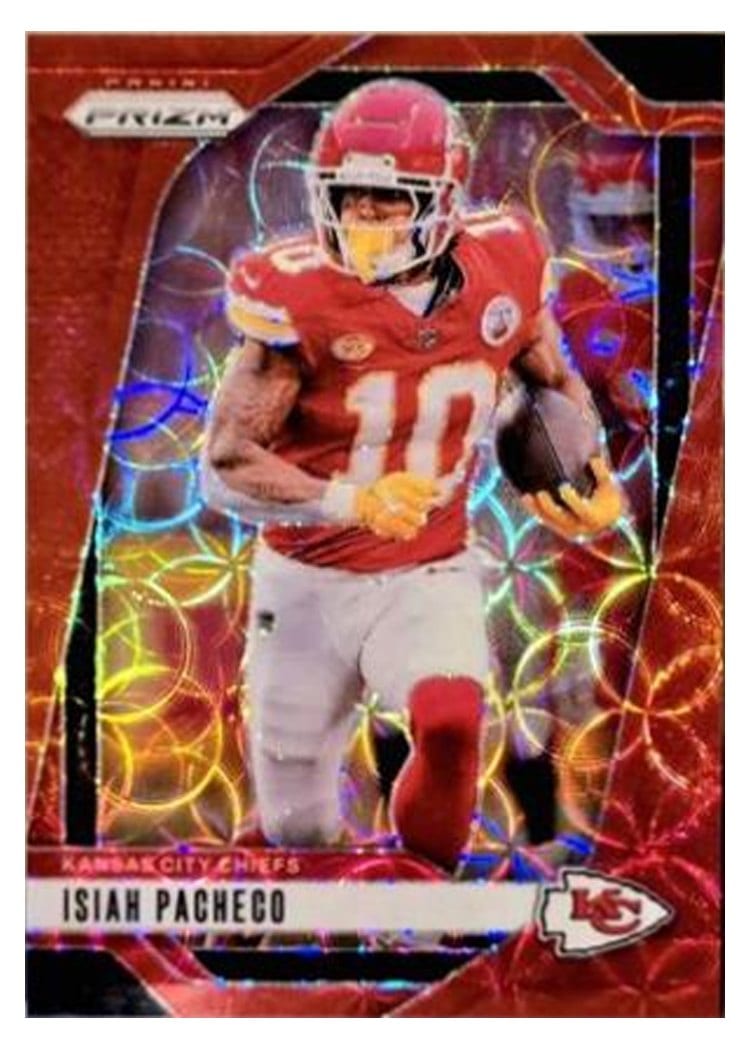 2024 Panini Prizm Base Set Isiah Pacheco #139 card