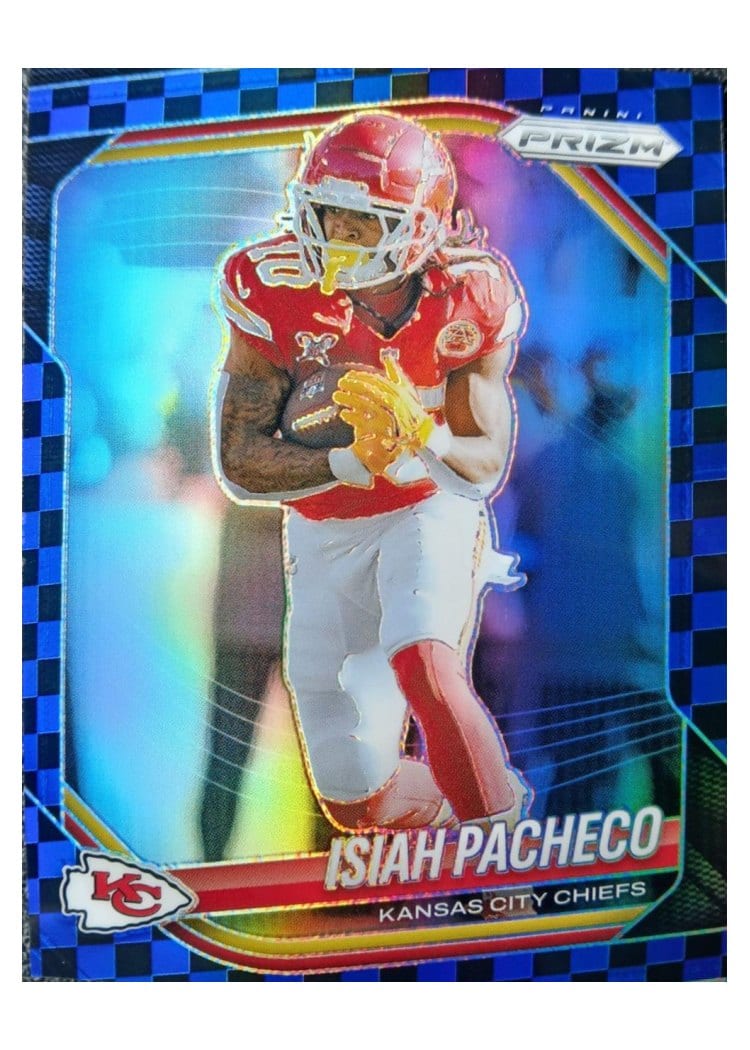2025 Panini Prizm Base Set Isiah Pacheco #126 card