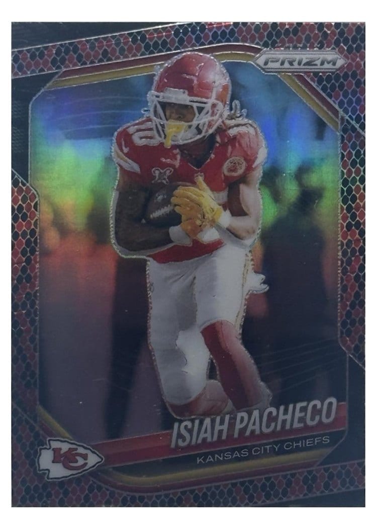 2025 Panini Prizm Base Set Isiah Pacheco #126 card